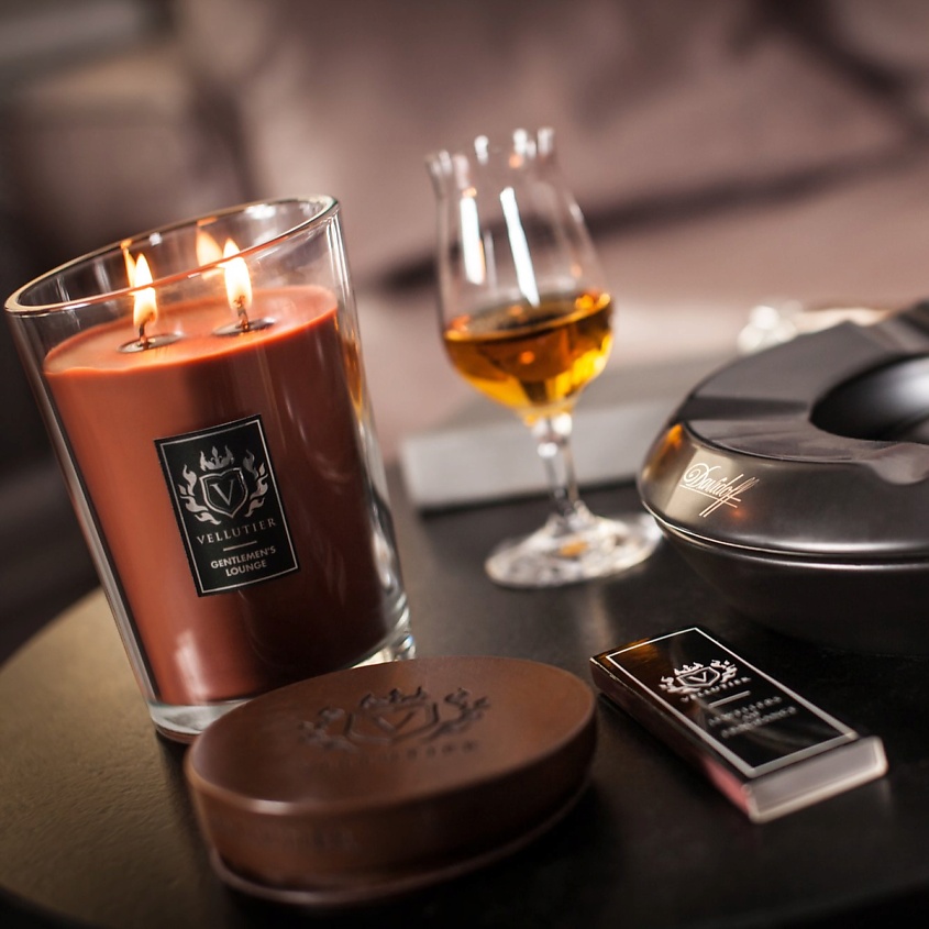 VELLUTIER Свеча Клуб джентельменов Gentlemen's Lounge, 515 г – фото 8