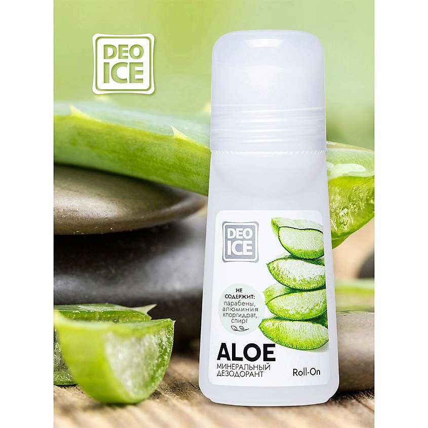 DEOICE Минеральный дезодорант Roll-On Aloe – фото 4