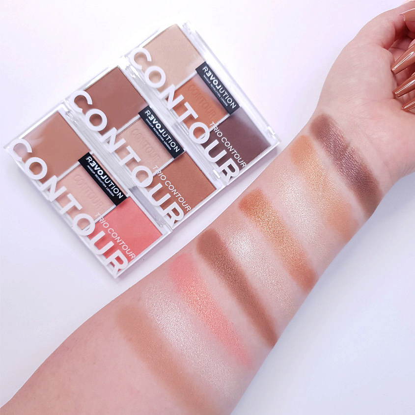 RELOVE REVOLUTION Палетка для контуринга лица Colour Play Contour Trio – фото 2