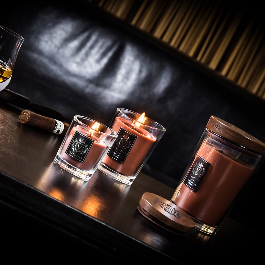 VELLUTIER Свеча Клуб джентельменов Gentlemen's Lounge, 225 г – фото 8