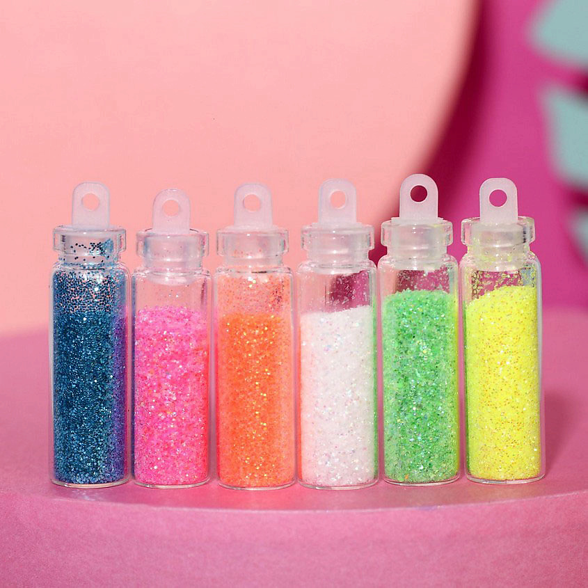 BEAUTY FOX Набор мелких блёсток для декора ногтей Born to sparkle, 12 цветов – фото 2