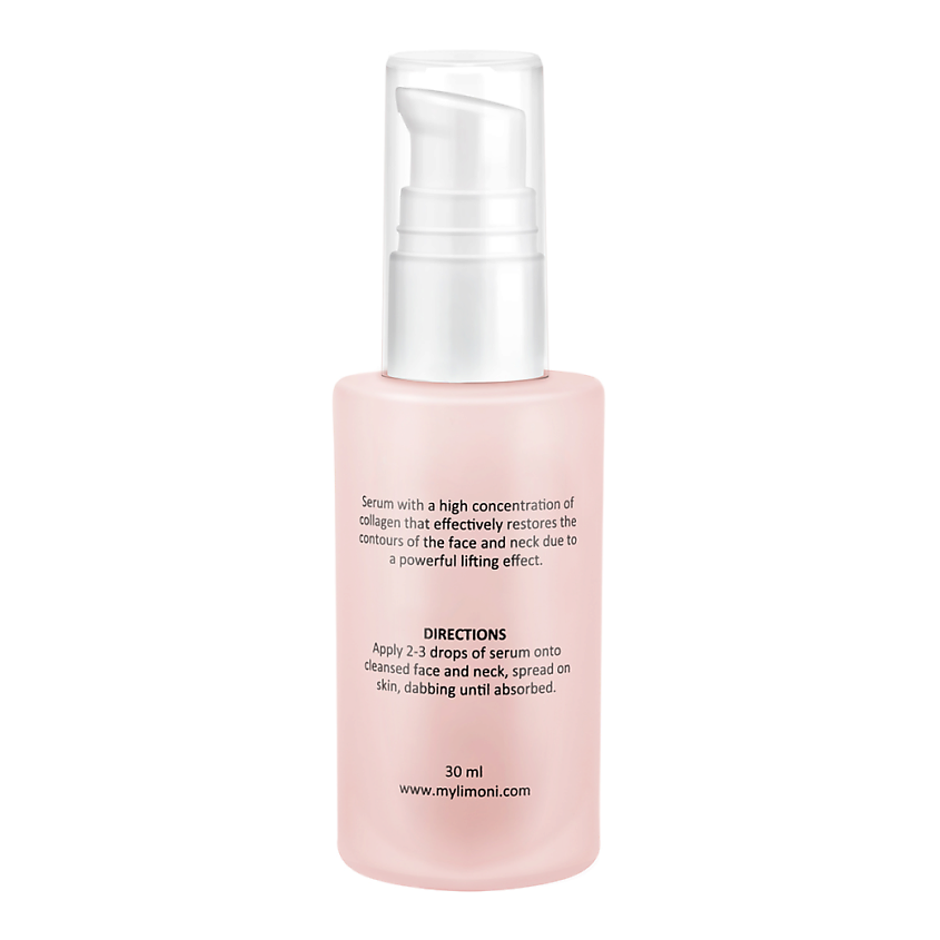 LIMONI Сыворотка для лица увлажняющая с коллагеном и гиалуроновой кислотой Collagen Booster – фото 7