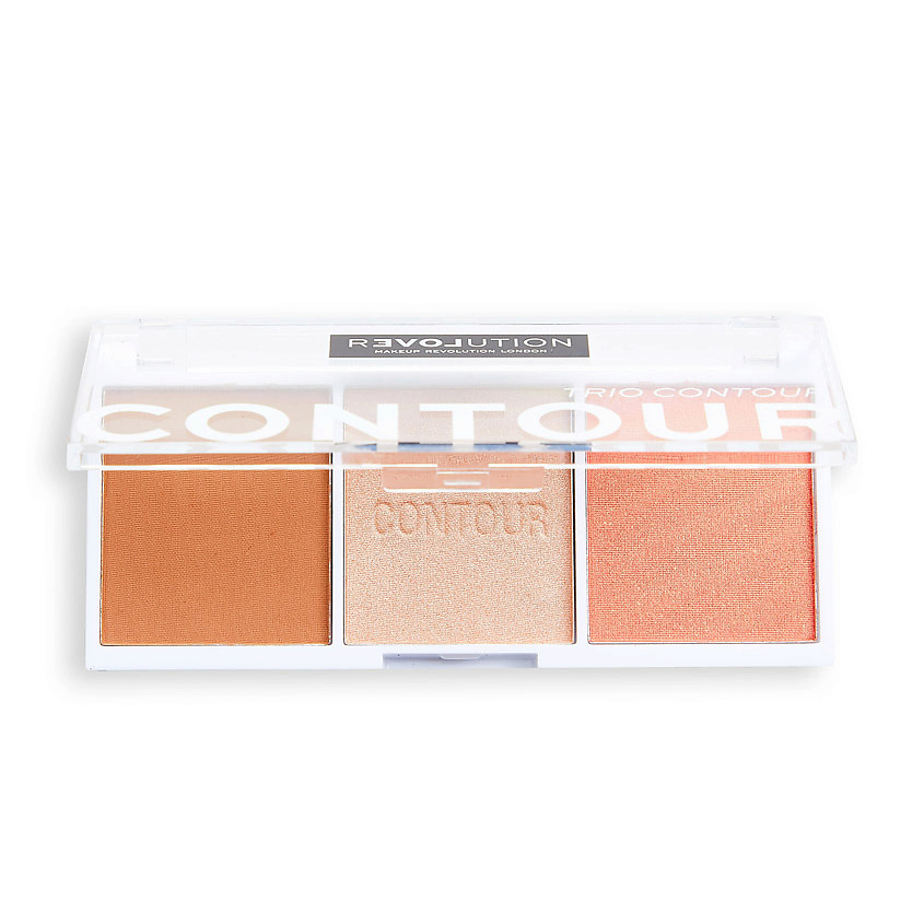 RELOVE REVOLUTION Палетка для контуринга лица Colour Play Contour Trio – фото 4