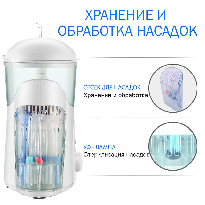 AQUALINE Стационарный ирригатор для полости рта – фото 4