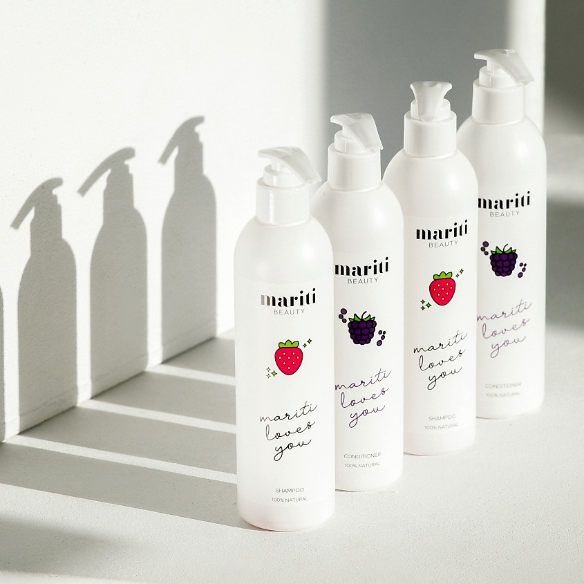 MARITI BEAUTY SHAMPOO for shiny hair Шампунь для блеска волос – фото 2