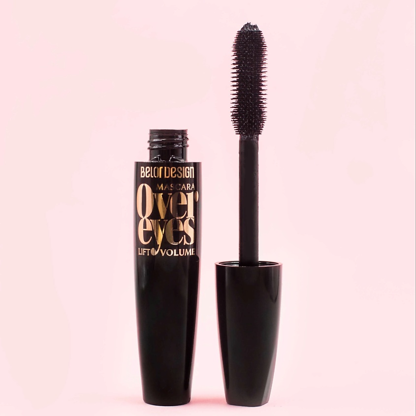 BELOR DESIGN Тушь для ресниц объемная OVEREYES VOLUME & LIFT MASCARA – фото 3