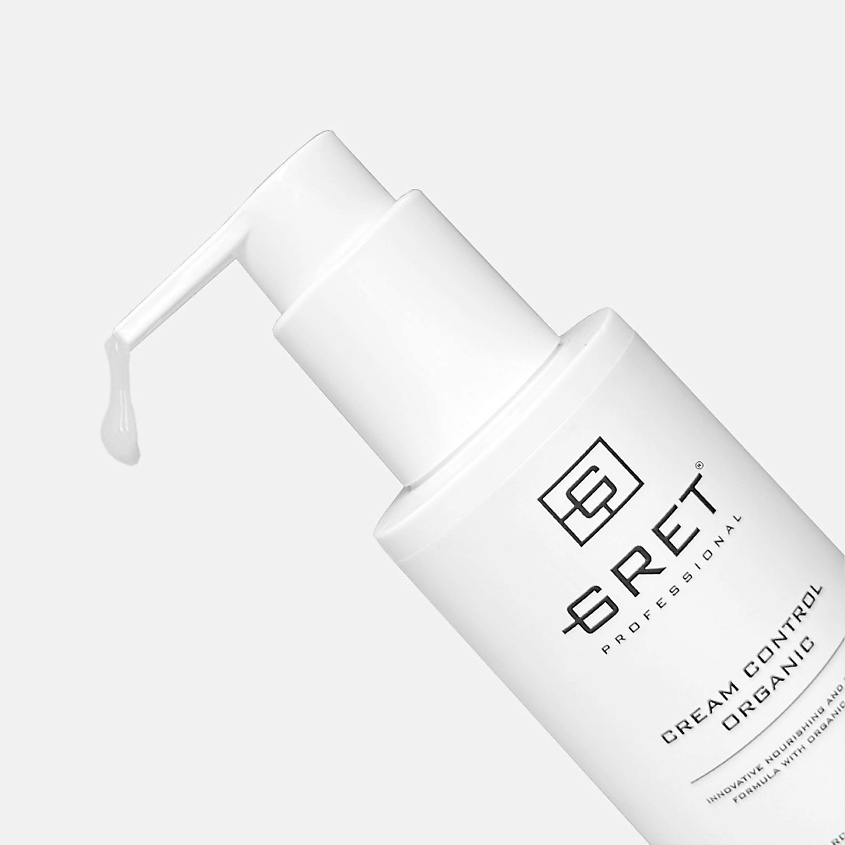 GRET Professional Несмываемый крем для волос CREAM CONTROL ORGANIC – фото 4