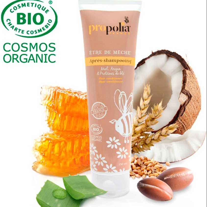 PROPOLIA Органический кондиционер «Мед, масло арганы и пшеница» – фото 3