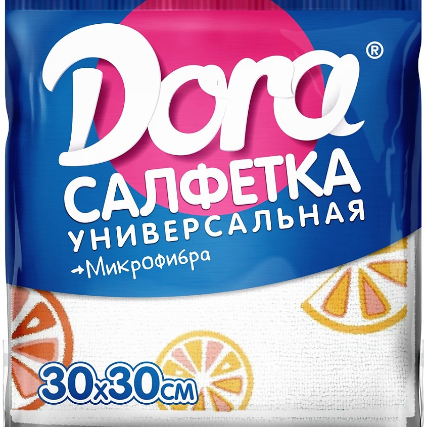 DORA Салфетка из микрофибры с цветным рисунком – фото 5
