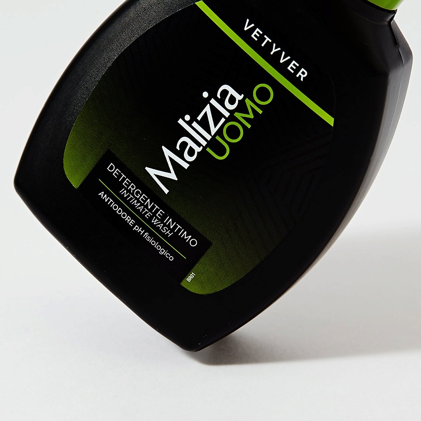 MALIZIA Гель для интимной мужской гигиены VETYVER – фото 2