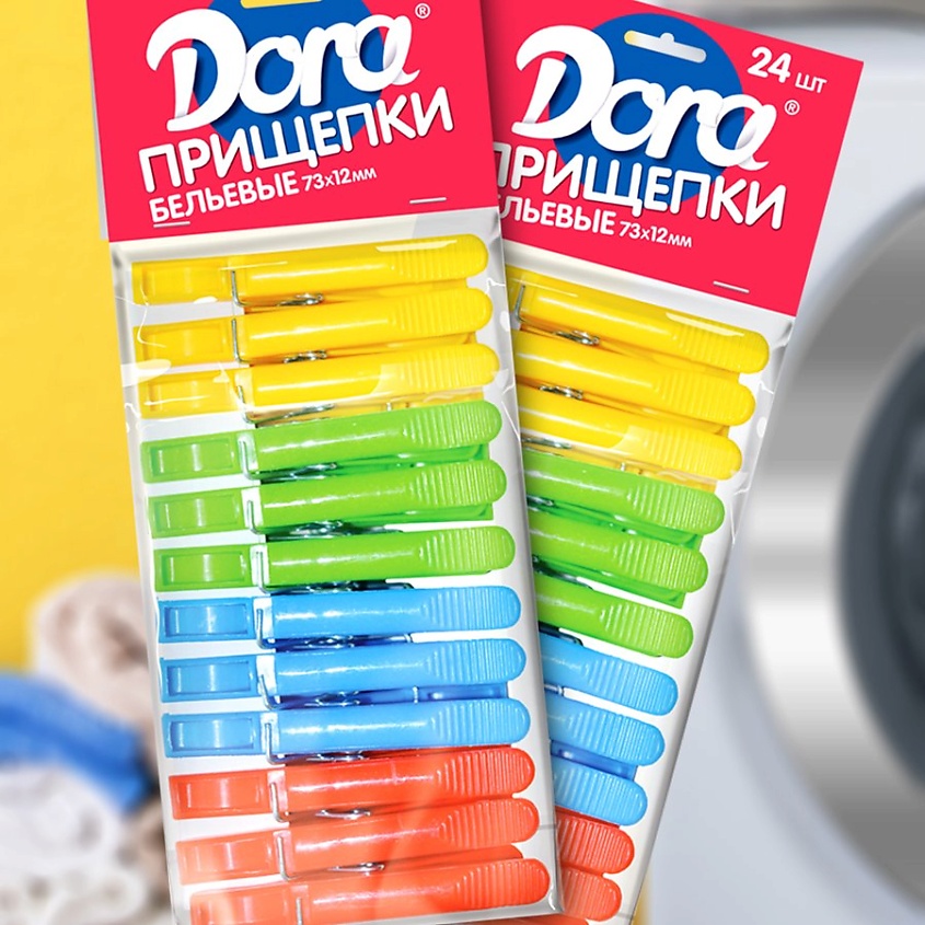 DORA Прищепки пластиковые особопрочные – фото 2