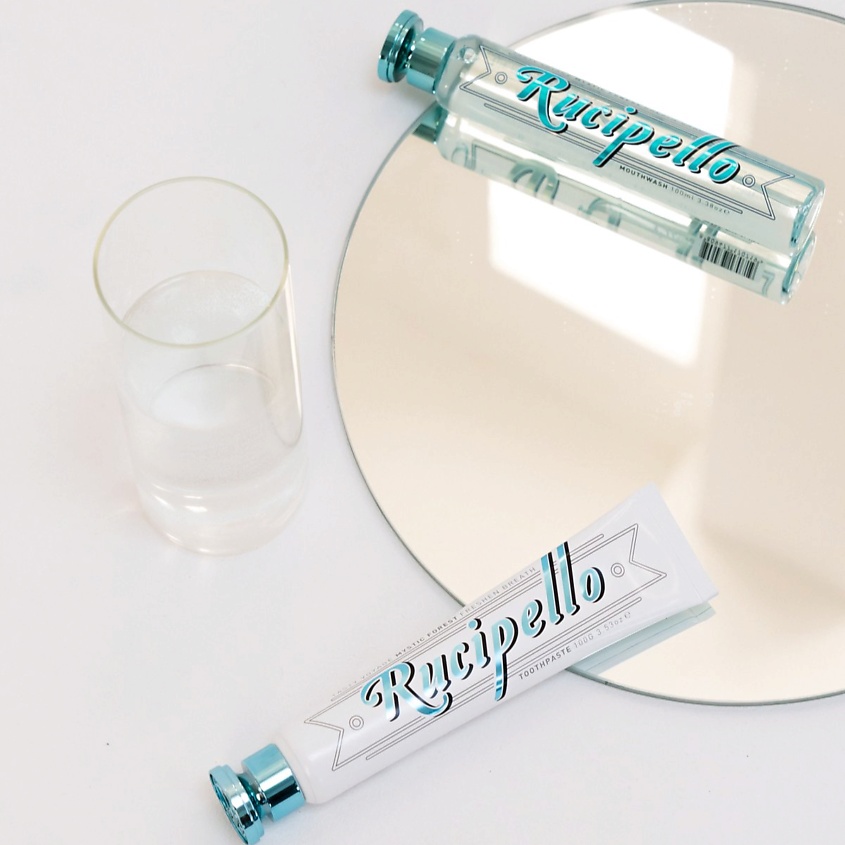 RUCIPELLO Набор 200 Зубная паста+Ополаскиватель  MysticForest Toothpaste&Mouthwash (Эвкалипт и Мята) – фото 3