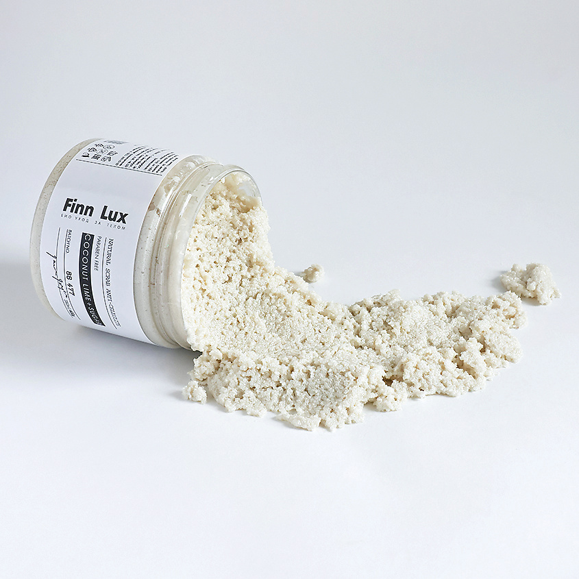 FINNLUX Скраб антицеллюлитный  для тела  "Coconut lime+sugar" – фото 8