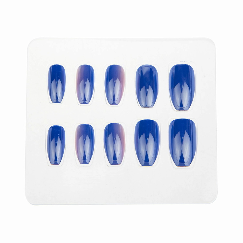 LUKKY Накладные ногти Blue Aquarelle – фото 3