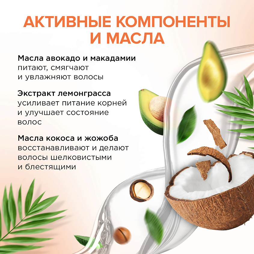 SYNERGETIC Натуральная маска для волос Максимальное питание и восстановление – фото 6