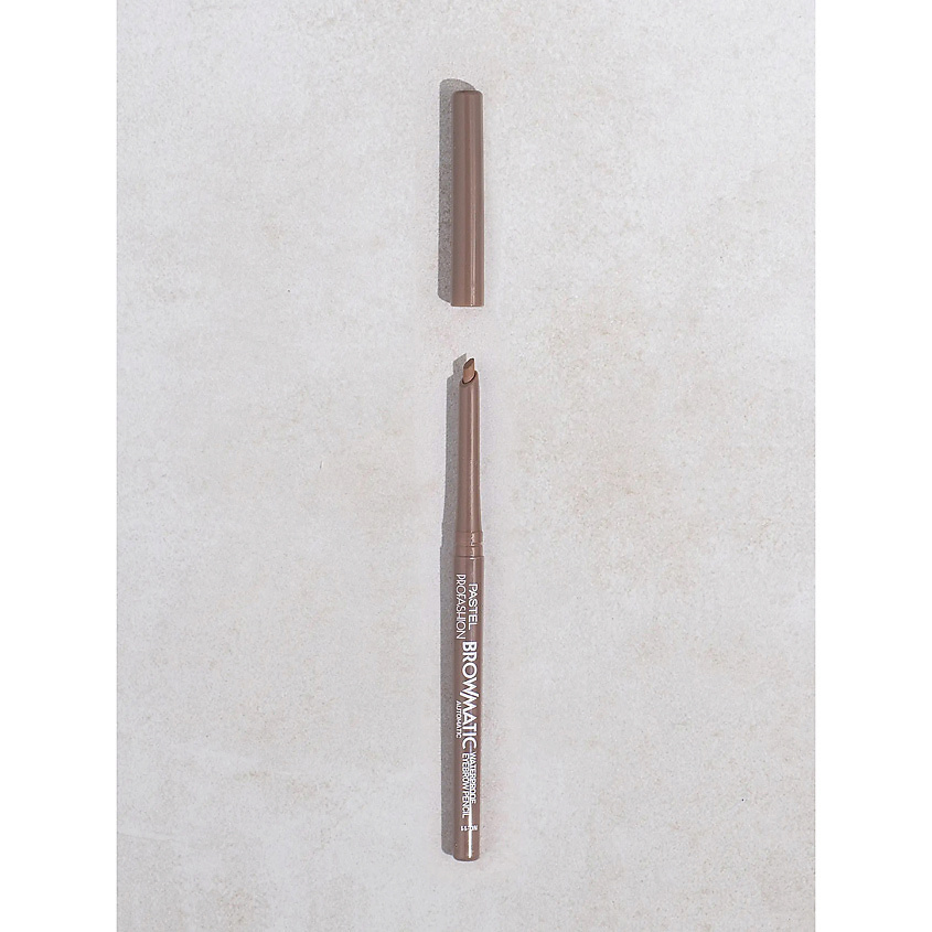 PASTEL Водостойкий карандаш для бровей PROFASHION BROWMATIC WATERPROOF EYEBROW PENCIL – фото 2