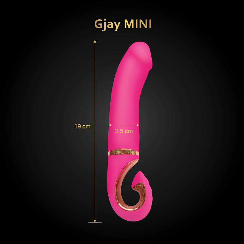 GVIBE Вибратор Gjay Mini Wildberry – фото 3