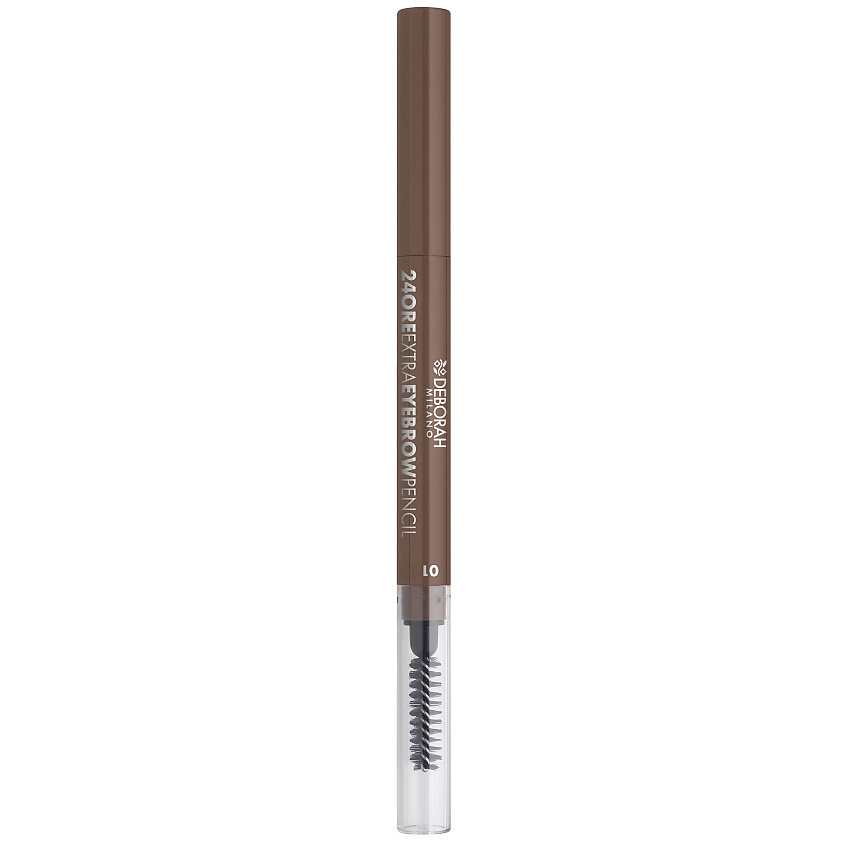 DEBORAH MILANO Карандаш-стайлер для бровей стойкий 24ORE EXTRA EYEBROW PENCIL – фото 2