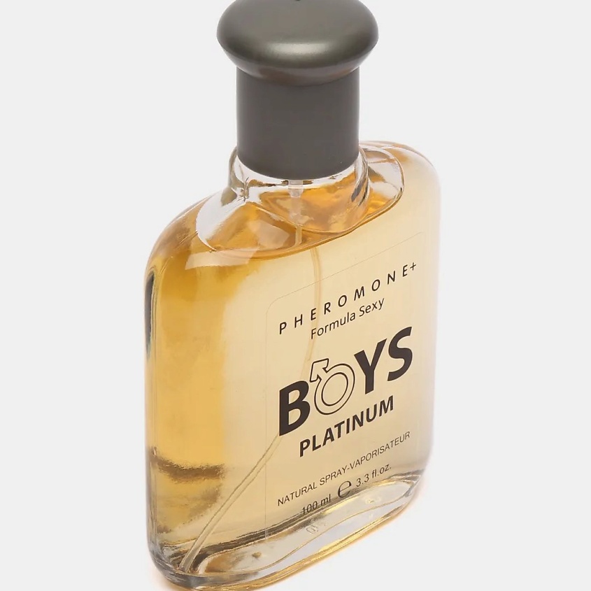 FORMULA SEXY Парфюмированный лосьон с феромонами Boys Platinum розмарин шалфей амбра – фото 4