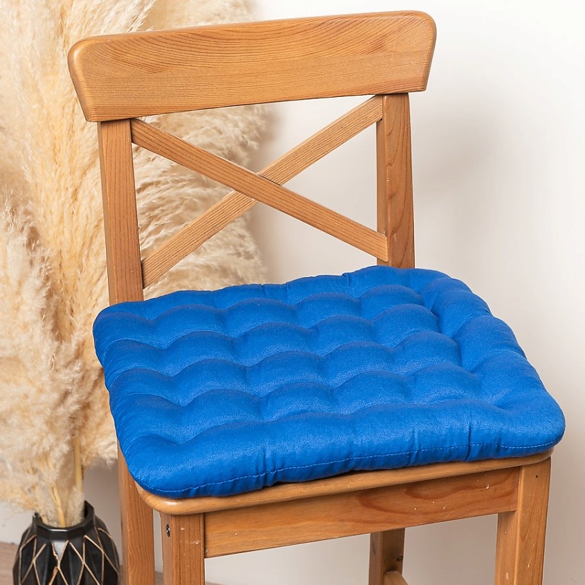 BIO TEXTILES Подушка-сидушка на стул с лузгой гречихи – фото 5