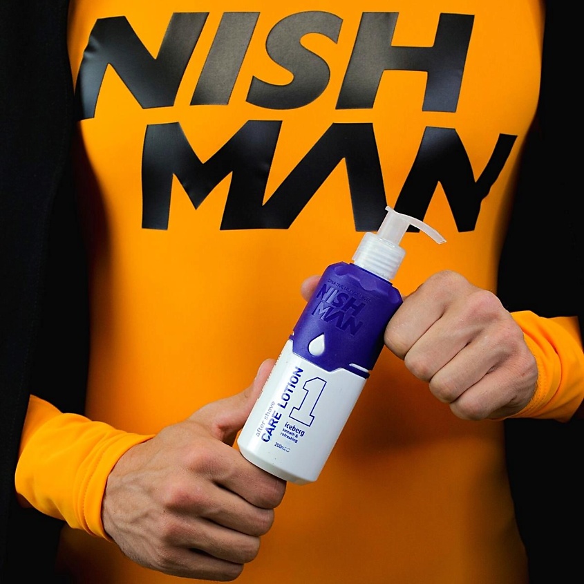 NISHMAN Лосьон после бритья NISHMAN after shave lotion №1 (ALCOHOL FREE) – фото 3
