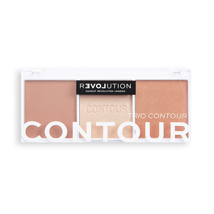 RELOVE REVOLUTION Палетка для контуринга лица Colour Play Contour Trio – фото 5