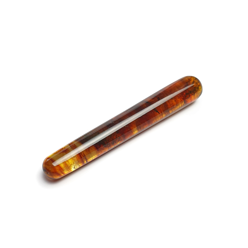 AMBER HEART Массажная палочка для лица из янтаря – фото 3