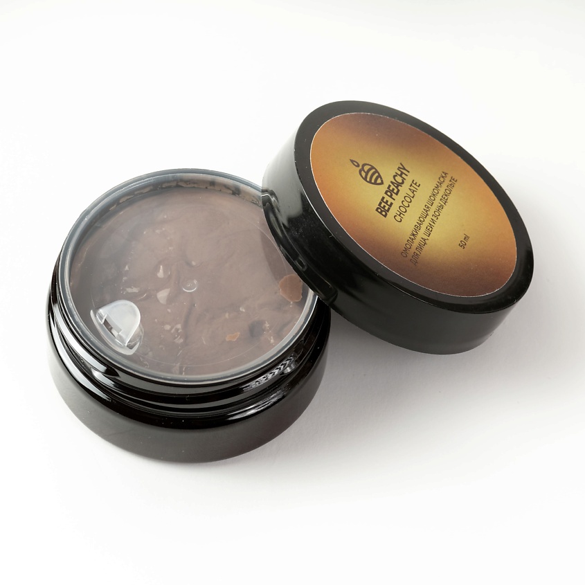 BEE PEACHY COSMETICS Bee Peachy Cosmetics Омолаживающая шокомаска для лица, шеи и зоны декольте – фото 3