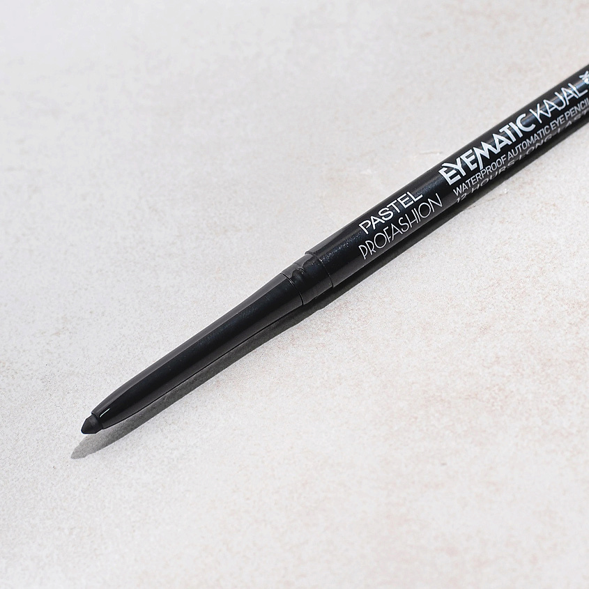 PASTEL Водостойкий контурный карандаш для глаз PROFASHION EYEMATIC KAJAL WATERPROOF AUTOMATIC EYE PENCIL – фото 2