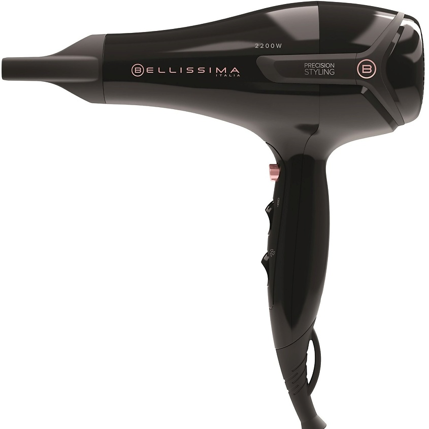 BELLISSIMA Фен P5407 2200 Вт, узкий концентратор, 8 режимов, холодный ...