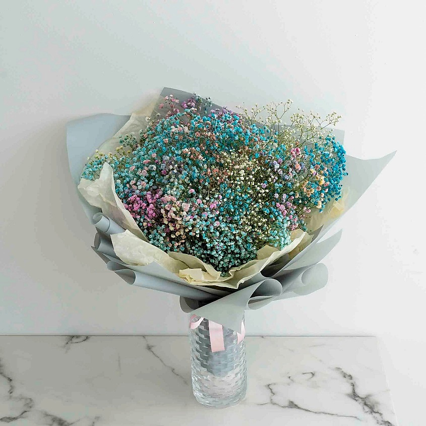 ЛЭТУАЛЬ FLOWERS Букет из Гипсофилы 9 шт. – фото 4
