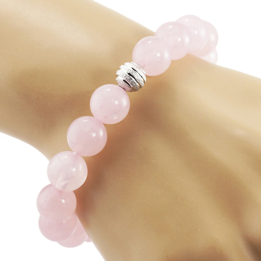ALERIE-ACCESSORIES Браслет из натурального розового кварца Forever Rose – фото 2