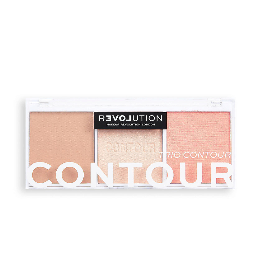 RELOVE REVOLUTION Палетка для контуринга лица Colour Play Contour Trio – фото 6