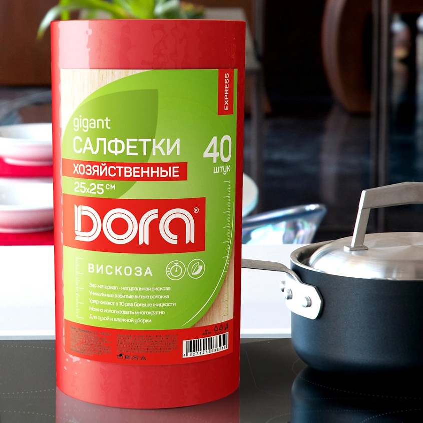 DORA Салфетки из вискозы в рулоне – фото 2
