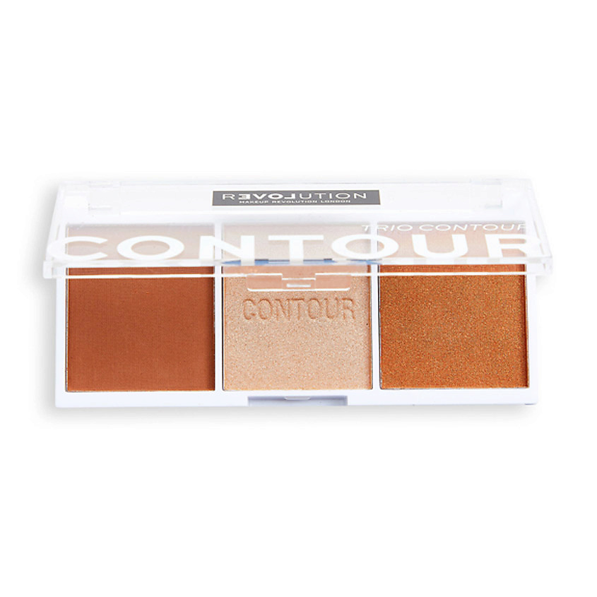 RELOVE REVOLUTION Палетка для контуринга лица Colour Play Contour Trio – фото 4