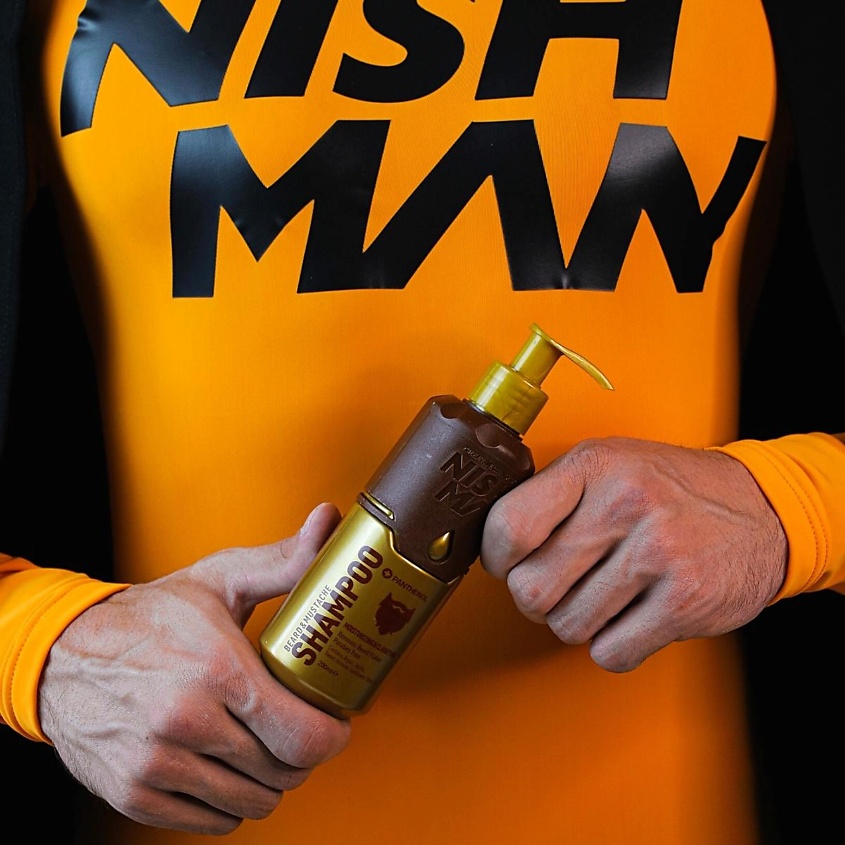 NISHMAN Шампунь для бороды и усов NISHMAN beard&mustache care shampoo – фото 2
