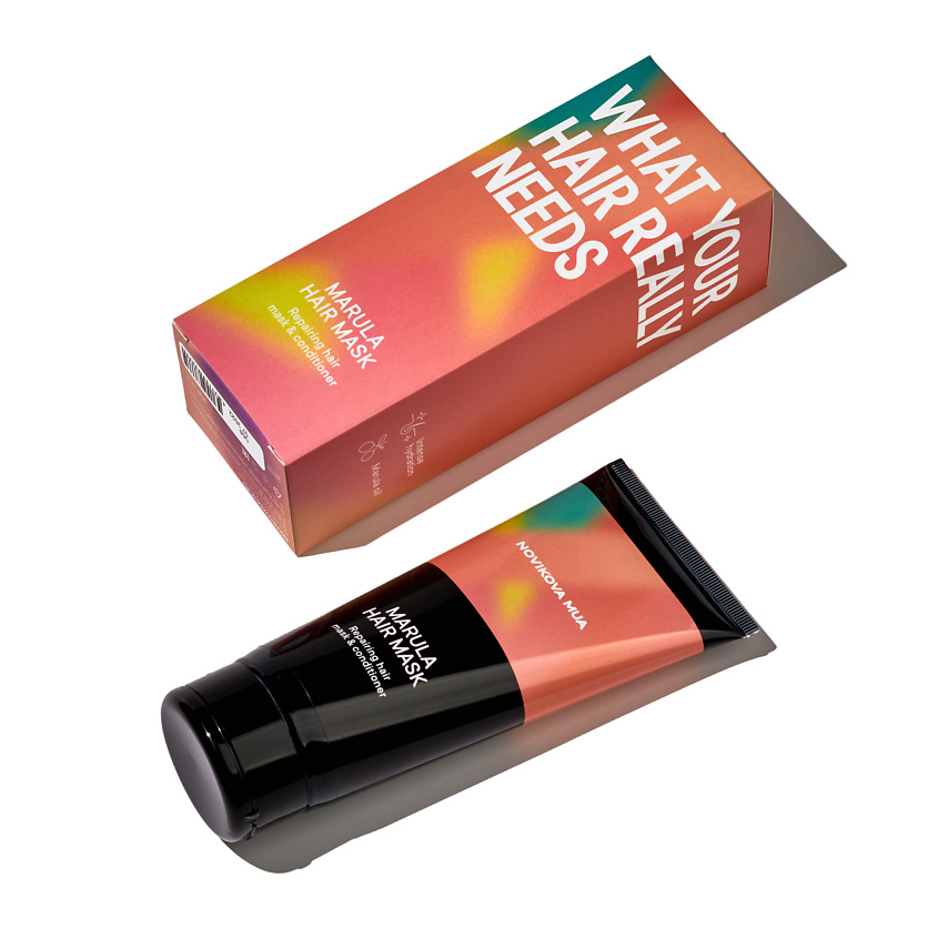 NOVIKOVA MUA Marula Hair Mask | Бальзам-маска для сухих и поврежденных волос – фото 2