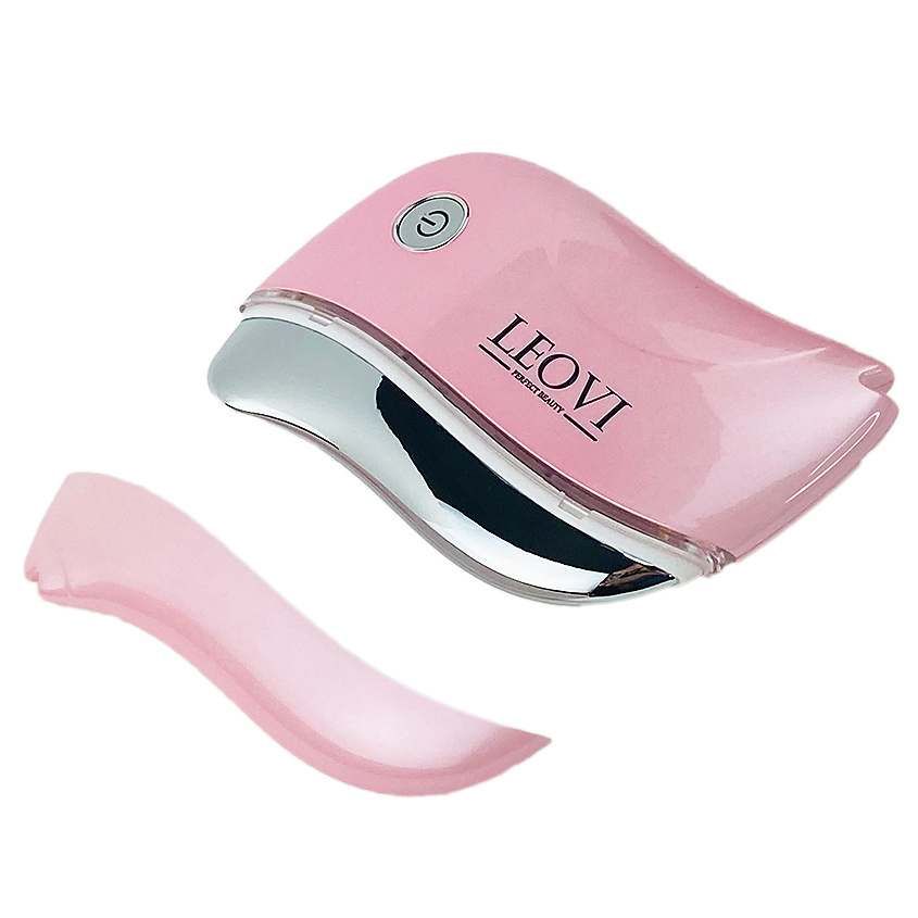 LEOVI Микротоковый массажер для лица и шеи EMS-LIFT, rf лифтинг, против морщин, Розовый – фото 4