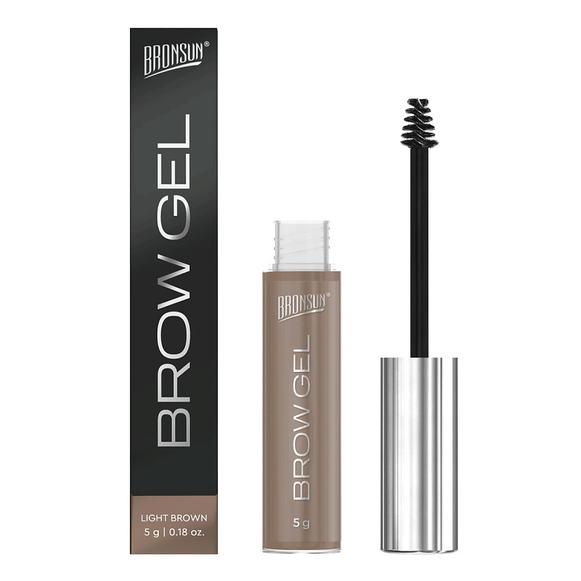 BRONSUN Гель для бровей оттеночный Tinted Brow Gel – фото 5