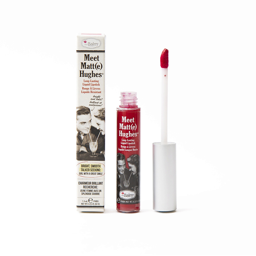 THEBALM Стойкая матовая жидкая помада Meet Matt(e) Hughes – фото 3