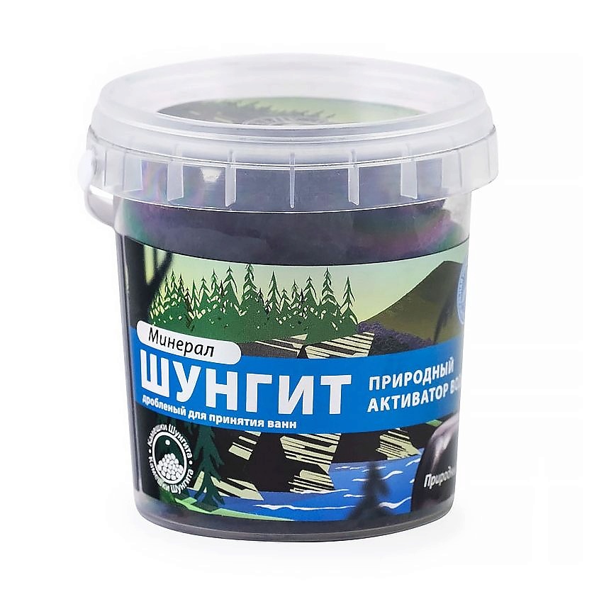 ПРИРОДНАЯ АПТЕКА ШУНГИТ Шунгит дробленый для гигиенических и косметических процедур – фото 3