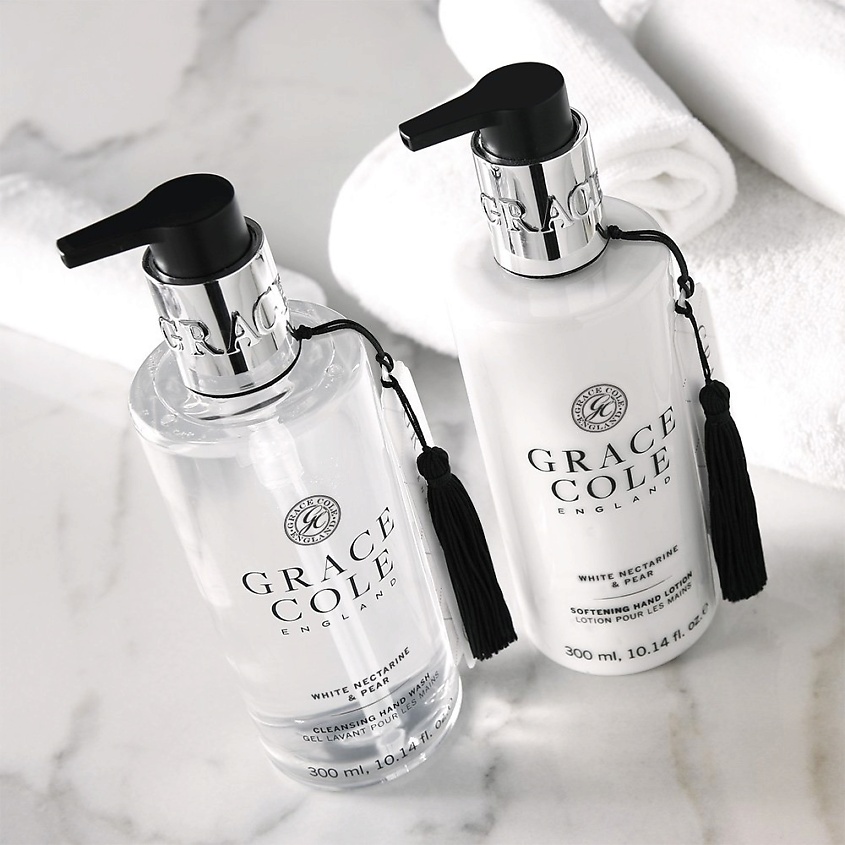 GRACE COLE Лосьон для тела и рук Белый нектарин и груша White Nectarine & Pear – фото 3
