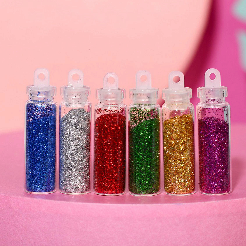 BEAUTY FOX Набор мелких блёсток для декора ногтей Born to sparkle, 12 цветов – фото 4