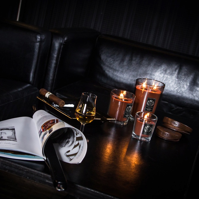 VELLUTIER Свеча Клуб джентельменов Gentlemen's Lounge, 225 г – фото 2