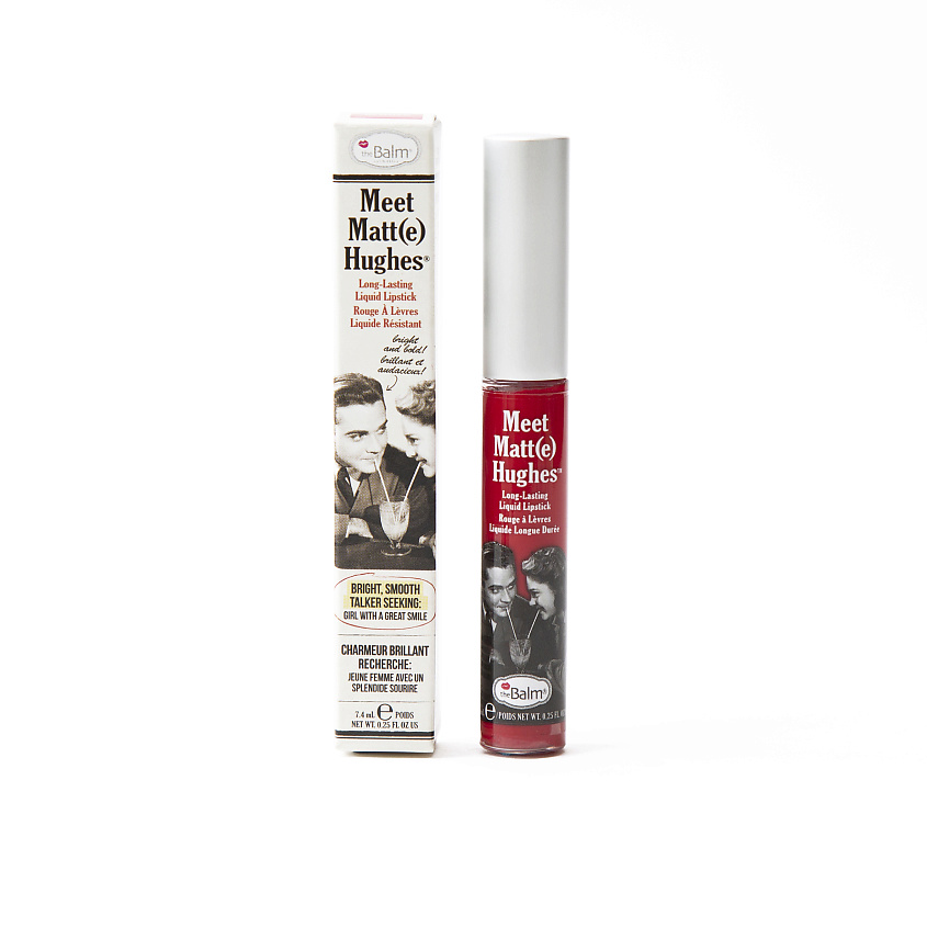 THEBALM Стойкая матовая жидкая помада Meet Matt(e) Hughes – фото 2