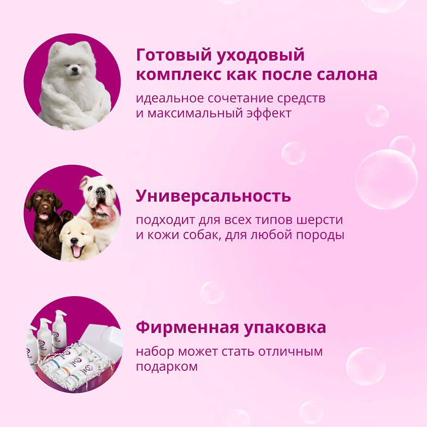 PROANIMAL Набор профессиональной косметики для домашнего ухода Home Care – фото 3