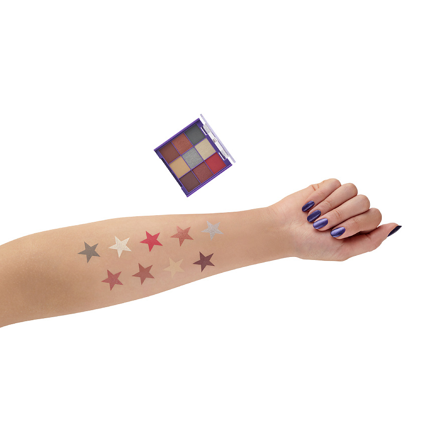 CALLISTA Палетка теней для век Multi Palette, № 102 Нюд Инспирэйшн 9х0,79 г – фото 2