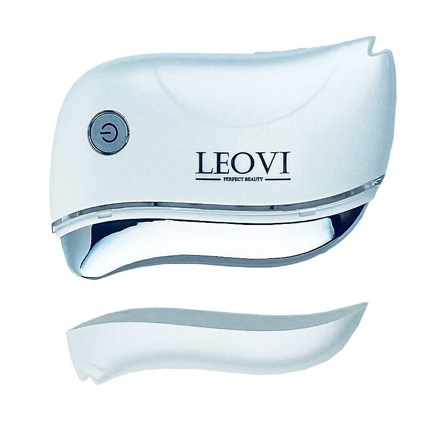 LEOVI Микротоковый массажер для лица и шеи EMS-LIFT, rf лифтинг, против морщин, Белый – фото 6