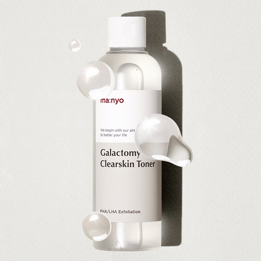MA:NYO Очищающий кислотный тонер для лица с галактомисис Galactomy Clearskin Toner – фото 2