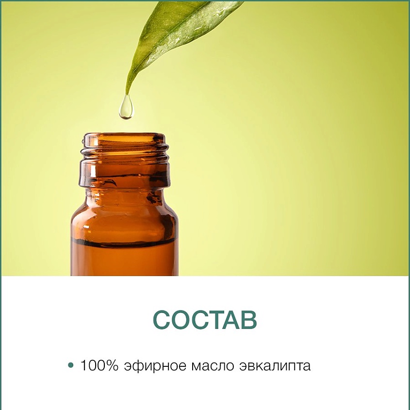 THAI TRADITIONS Эфирное арома масло натуральное для аромалампы увлажнителя воздуха бани Эвкалипт – фото 2